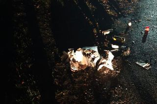 Bomba własnej konstrukcji eksplodowała pod domem! To nie był przypadek. To ustaliła policja z Jeleniej Góry [ZDJĘCIA]