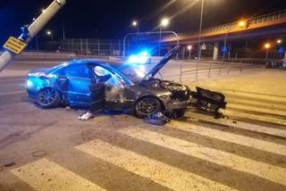 Podczas ucieczki przed policją rozbił porsche. To nie pierwszy pościg za 41-letnim łodzianinem