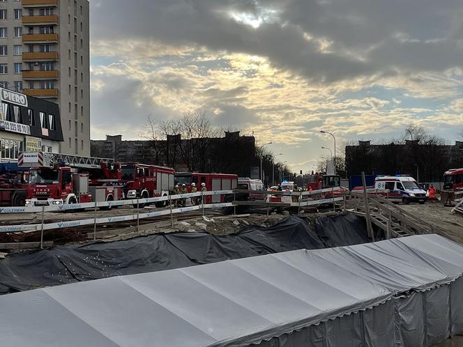 Koszmarny wypadek na budowie metra