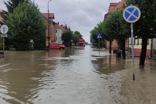 Tolkmicko pod wodą. Relacja mieszkańców: Nagle przybyło wody i nie było ratunku