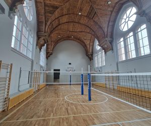 SP nr. 1 w Szczecinie - sala gimnastyczna po renowacji