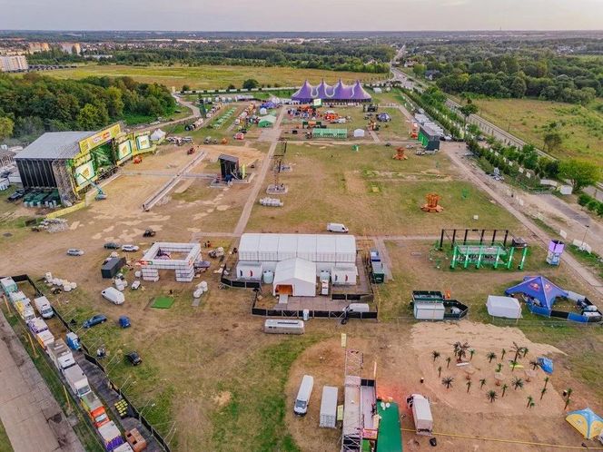 Miasteczko festiwalowe gotowe na Łódź Summer Festival 2025