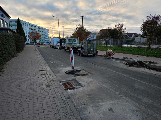 Przy okazji robót drogowych przy budowie nawierzchni na ulicy Kraszewskiego zostanie też poprawiona nawierzchnia części ulicy Mazurskiej w Siedlcach