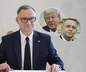 Zaskakujące słowa Andrzeja Dudy o Donaldzie Trumpie i jego reakcji na drony: Myli przeciwników