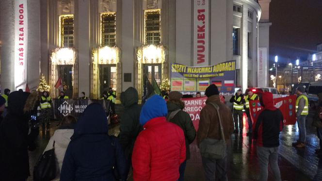 Manifestacja w obronie węgla