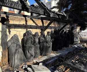 Ogień strawił piękną kapliczkę. Straty na 70 tys. złotych