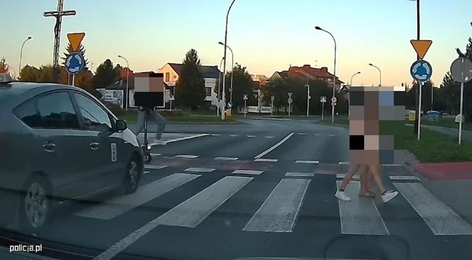 Groza na pasach w Rzeszowie! Ominął auto i wjechał w człowieka na hulajnodze