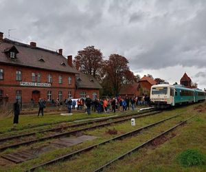Ludzie sami wyrywają chaszcze na torach. Tak walczą o reaktywację linii kolejowej nr 241 z Tucholi do Koronowa