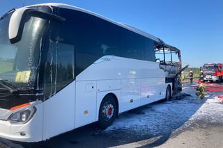   Pożar autokaru ze szkolną wycieczką pod Ostródą. Dzieci jechały z Iławy do Olsztyna