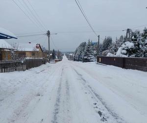 Starachowice zasypane śniegiem