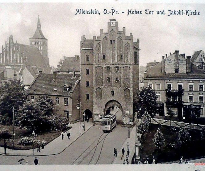 Tajemnice Wysokiej Bramy: Zobacz, jak ten symbol Olsztyna zmieniał się przez wieki!