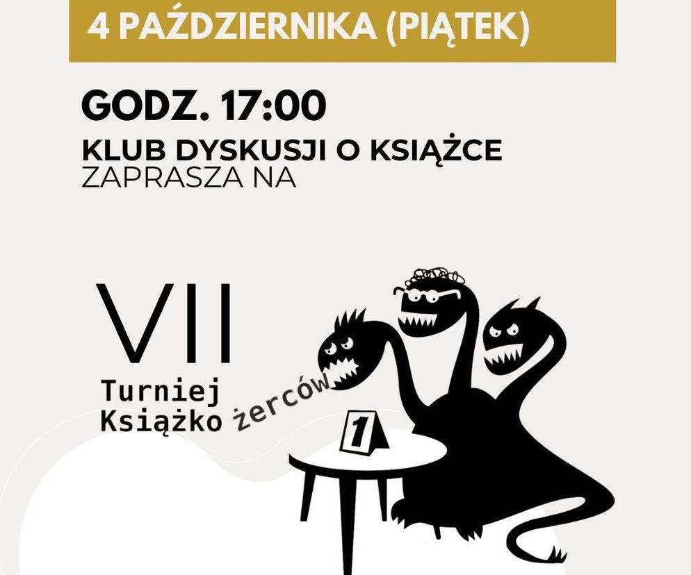 Turniej Książkożerców – trwa nabór!