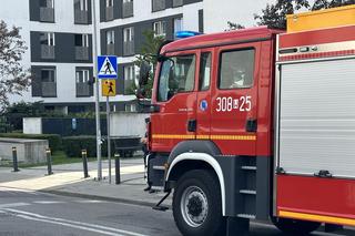 Ewakuacja na Gocławiu. W mieszkaniu materiał wybuchowy!