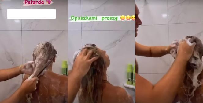 Wyciekły gorące ujęcia Dagmary Kaźmierskiej spod prysznica