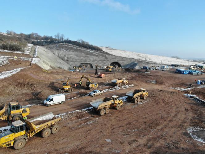 Rozpoczęło się drążenie tunelu przecinającego Góry Wałbrzyskie