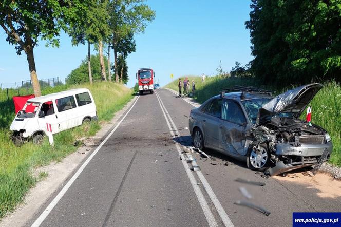Śmiertelny wypadek na trasie Ryn-Wejdyki. Nie żyje 19-latek