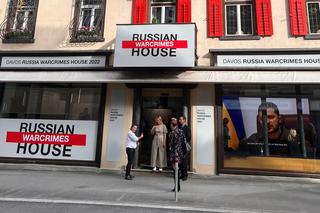 Upokorzyli Rosję w Davos! Pokazali rosyjskie potworności na ich stoisku