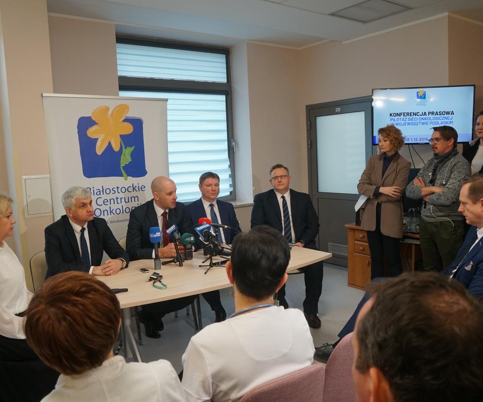 Wiceminister zdrowia w Białymstoku. Mówił o pilotażu sieci onkologicznej