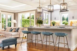 Otwarta kuchnia z salonem jak z katalogu! Zobacz zdjęcia