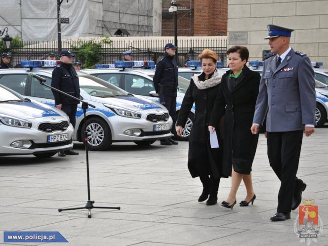 Nowe radiowozy Kia Cee'd dla warszawskiej policji