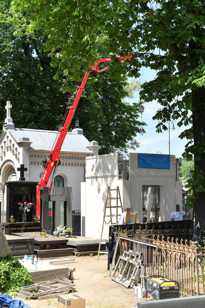 Grób Piotra Woźniaka-Staraka