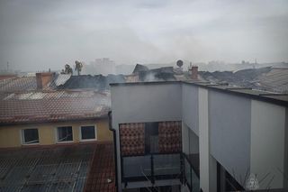 Pożar w Stalowej Woli