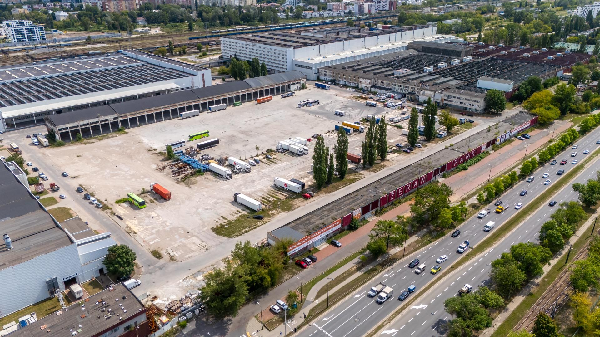 Warszawa Żerań, tereny pod przyszłe osiedle na terenach dawnej FSO