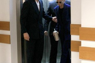 Anna Lewandowska w sądzie. Towarzyszył jej mąż