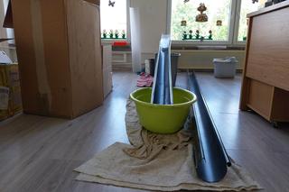 Przedszkole nr 14 w Zamościu po ulewie (04.06) 