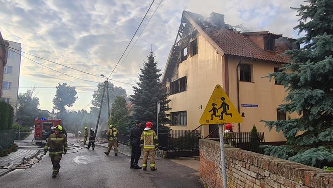 Tragedia w Nowym Stawie! W pożarze plebanii zginął ksiądz