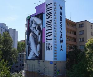 Mural Taylor Swift w Warszawie