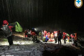 120-kilowa Niemka wdrapała się na Rysy i spadła. Akcja TOPR-owców