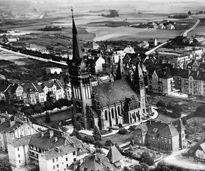 Olsztyn na zdjęciach lotniczych. Zobacz, jak wyglądał ponad 100 lat temu