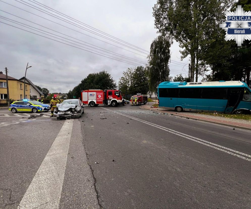 Wypadek w Lędzinach