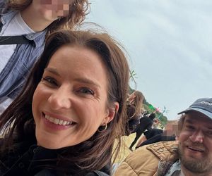 Anna Dereszowska zalała się łzami na lotnisku