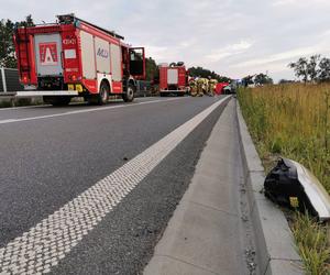 Wypadek obwodnica Dąbrowy Tarnowskiej