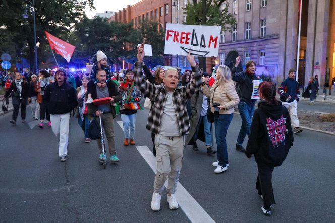 Manifestacja w Warszawie (2.10.2025)