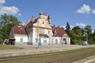 Dworzec w Sierpcu przed modernizacją (2015)