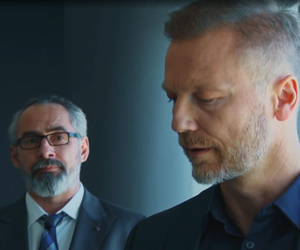 M jak miłość odc. 1677: Andrzej (Krystian Wieczorek), Adam Werner (Jacek Kopczyński)