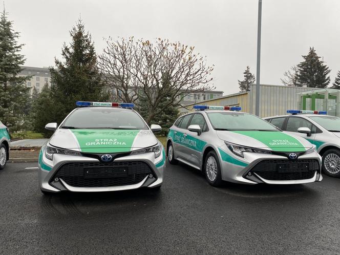 Nowe hybrydowe Toyoty Corolle dla Straży Granicznej