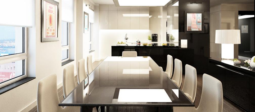 Apartament w czerni i w bieli. Projekt pracowni 81.WAW.pl