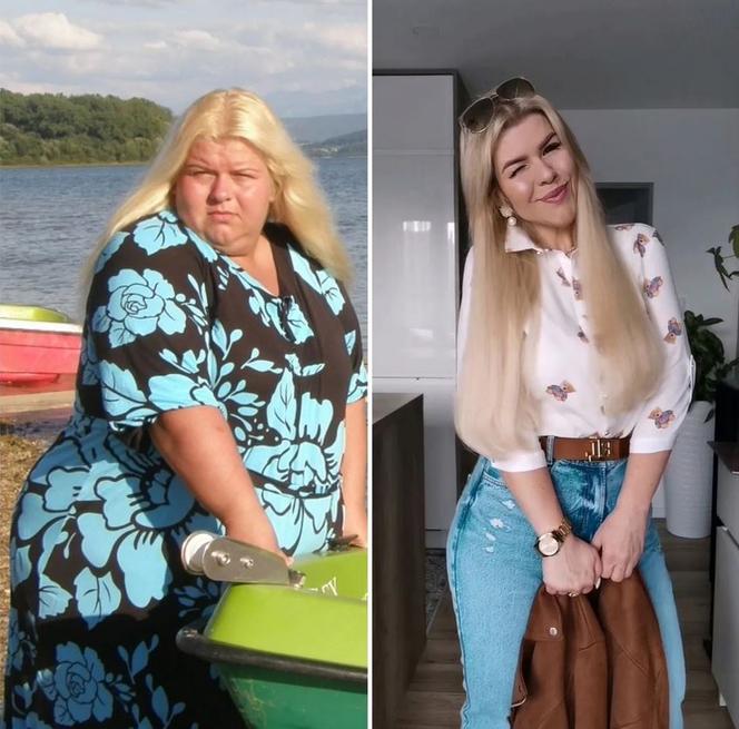  Kasia Guzik schudła 100 kilogramów! Gwiazda internetu pokazuje zdjęcia i zdradza, jak to zrobiła