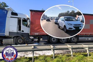 Seria wypadków na autostradzie A4. Zderzyło się 8 samochodów 