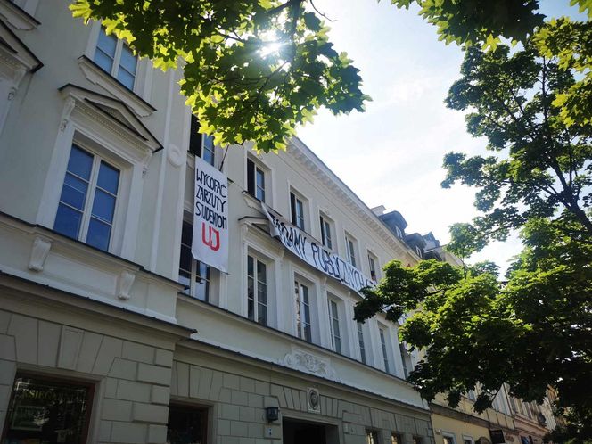 Bunt studentów na UW. Okupują siedzibę samorządu na Krakowskim Przedmieściu