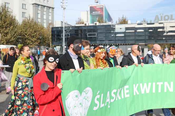 Ulicami Katowic przeszedł I Marsz Śląskiej Przyrody. Wydarzenie, jakiego jeszcze nie było