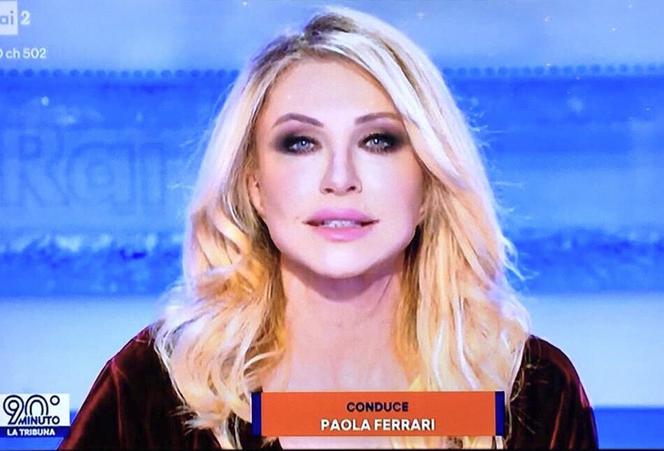 Włoska dziennikarka, Paola Ferrari