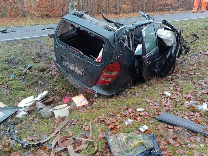 Wypadek w Lasowicach. Zginęła jedna osoba