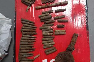 Zatrzymano trzy osoby, które miały przy sobie m.in. granaty z czasów II wojny