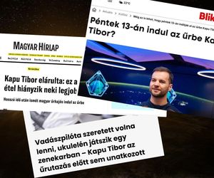 Węgrzy żyją drugim lotem w kosmos. Tibor Kapu nie schodzi z nagłówków mediów