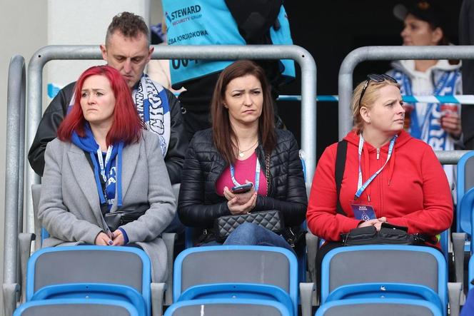 Kibice na Stadionie Śląskim podczas Wielkich Derbów Śląska (16.03.2024)